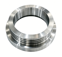 Service de fraisage de grandes brides robustes |   Bride en acier forgé CNC OEM pour les secteurs minier, cimentier et des systèmes sous pression