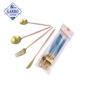 Ensemble de couverts 18/10 en acier inoxydable, design Sector, 24 pièces, durable, couteaux et fourchettes avec support, prix usine - Product Image 6