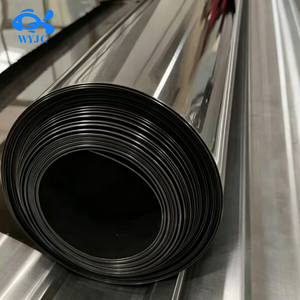 Géomembrane HDPE noire lisse anti-UV, imperméable, pour bassin, 0,2 mm-3 mm, membrane anti-âge pour l'élevage de poissons et de crevettes, lac - Product Image 2