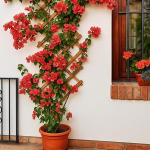 Panneaux <span class=keywords><strong>de</strong></span> clôture décoratifs extérieurs <span class=keywords><strong>en</strong></span> <span class=keywords><strong>bois</strong></span> extensibles pour plantes, <span class=keywords><strong>balcon</strong></span>, bordure <span class=keywords><strong>de</strong></span> paysage <span class=keywords><strong>de</strong></span> cour, diviseur <span class=keywords><strong>de</strong></span> patio, barrière pour animaux - Product Image 4