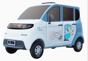 Mini Auto Eléctrico de 4 Puertas, 4 Asientos, Motor de 5000w, Homologación EEC, Precio Económico para Familias - Product Image 2
