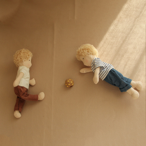 Großhandel 25cm Waldorf puppen-OEM Custom Handmade Educational Dolls mit organischen Materialien (MOQ 50pcs) - Product Image 5