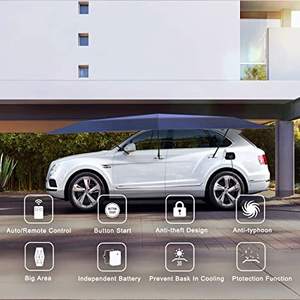 Parapluie de couverture de voiture pour l'extérieur, robuste, vente chaude, <span class=keywords><strong>Anti</strong></span>-soleil Ev - Product Image 5