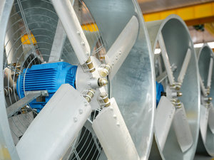 Ventilateur axial électrique en aluminium à haute efficacité énergétique OEM/ODM, souffleur d'air portable pour l'aération et la ventilation des silos à céréales et des entrepôts - Product Image 4