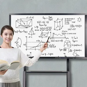 Bảng trắng kỹ thuật số bảng thông minh tương tác cho trường học hoặc văn phòng sử dụng để tăng cường hợp tác và học tập