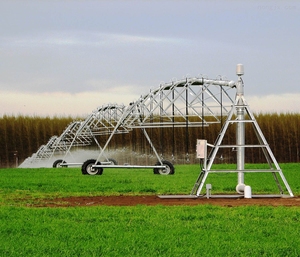 Sistema de riego de Pivote central de 60 hectáreas de alta presión con IoT para Wheatlands Africa con componentes de cojinete de motor central - Product Image 1