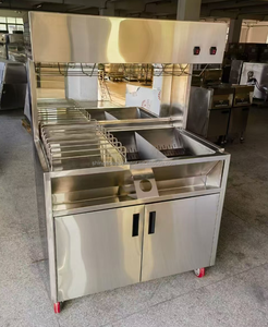 Chauffe-frites vertical commercial Shineho en acier inoxydable de haute qualité pour les frites chez McDonald's - Product Image 2