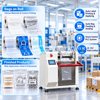 Machine de scellage de sachets à alimentation par rouleau pour bâtonnets de coton, tampons de coton, outils de beauté et accessoires de soins personnels