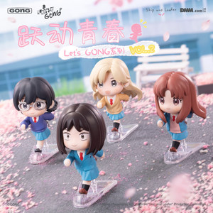 GONG Let's GONG Series ฟิกเกอร์คู่ Cody & May ของสะสม PVC แอคชั่นฟิกเกอร์ ของแท้จาก Pop Mart ของขวัญอนิเมะ - Product Image 2