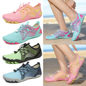 Zapatos de Agua con Parte Superior de Malla, Suela de Goma, Secado Rápido, Unisex, para Uso en la Playa en Verano, Diseño de Punta Cerrada - Product Image 5