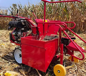 Mini Cosechadora de Mazorcas de Maíz de Alta Calidad, Accionada por Tractor de Arrastre, Pequeña Máquina Combinada Recolectora de Maíz - Product Image 5