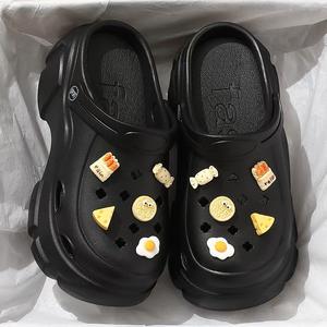 Zuecos de Jardín para Mujer, Plataforma, Bonitos, Verano, Exterior, Perforados, Antideslizantes, Suela Gruesa, Ligeros, Cómodos - Product Image 5