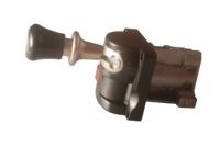 Vanne de commande de cabine pneumatique à benne basculante Joysticks Vanne en aluminium Vannes de commande de changement d'air simples proportionnelles Interrupteur Pto pour camion