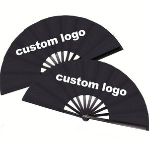 Éventails pliables avec drapeau national de l'Afrique du Sud, service de vente en gros personnalisé pour les événements sportifs et diverses compétitions sportives - Product Image 2