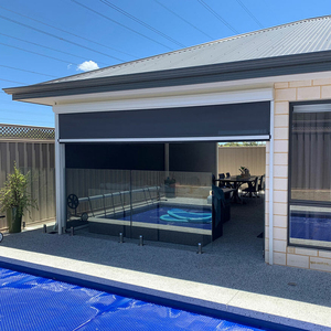 Tirai tahan angin dan tahan air, tirai luar ruangan, jalur ritsleting - Product Image 5