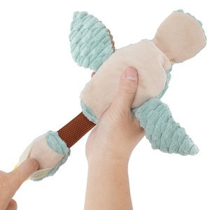 Juguetes para Perros al por Mayor con Logotipo Personalizado, Juguetes Duraderos de Lujo para Mascotas, Juguetes de Peluche con Cuello Elástico en Forma de Pato, Juguetes Interactivos para Masticar para Perros - Product Image 3