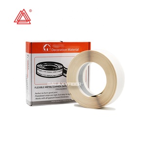 Dekoratif duvar köşe kağıt bant rulo alüminyum Metal köşe bandı kağıt yüzlü galvanizli çelik Metal duvar köşesi - Product Image 5