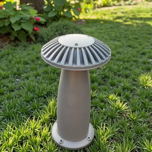 SENZHAO Fournisseurs en gros de lampes LED de jardin modernes et populaires pour l'extérieur, en noir - Product Image 4