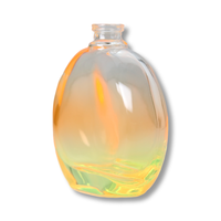 Bouteille de parfum Oem vente en gros d'emballage écologique bouteilles de diffuseur bouteille de parfum ambré en verre de luxe
