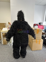 Costume de mascotte gonflable drôle sur mesure, costume de gorille, déguisement pour le carnaval, cosplay King Kong, personnalisé, unisexe