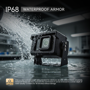 AI BSD <strong>Backup</strong> <strong>Camera</strong> <strong>for</strong> Truck Bus-720P/1080P/CVBS AHD Universal Rear View Reverse System Infrared Night Vision IP68 Waterproof - Product Image 6