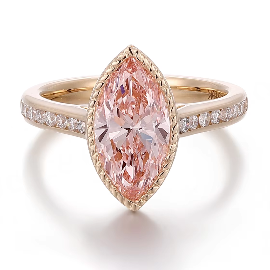 925silver lab diamond ring