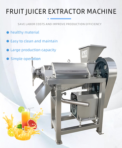 Exprimidor Espiral Industrial Comercial para Triturar Moras, Manzanas y Peras, Máquina Prensadora de Frutas y <span class=keywords><strong>Verduras</strong></span> - Product Image 1