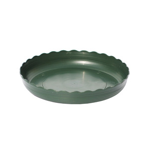กระถางเพาะชำพลาสติกทรงกลมสีเขียวขนาดแกลลอน - Product Image 1