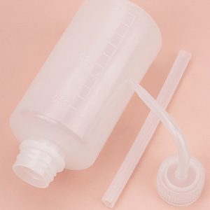 Flacon compte-gouttes médical transparent souple pour laboratoire, plantes, accessoires de pulvérisation, <span class=keywords><strong>bouteille</strong></span> <span class=keywords><strong>rose</strong></span>, lavage et rinçage des cils, tatouage, en plastique compressible - Product Image 5