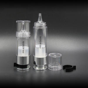 Seringue cosmétique vide en plastique liquide et poudre mélange bouteille presse type transparent <span class=keywords><strong>eau</strong></span> lumière aiguille tube - Product Image 1