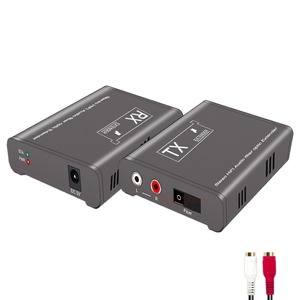 Extension de commutateur à fibre optique RCA 20KM LC SC Transmetteur audio à fibre Ensemble récepteur <span class=keywords><strong>Blu</strong></span> Ray PS4 TV Adaptateur de commutateur de canal stéréo - Product Image 1