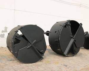 Fabricant d'origine, personnalisation professionnelle : Seau de nettoyage pour forage de terre, utilisé par les pilleurs dans la construction de fondations de pieux - Product Image 5