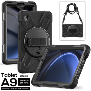 เค<span class=keywords><strong>ส</strong></span>แท็บเล็ตกันกระแทกแบบไฮบริด<span class=keywords><strong>ส</strong></span>ำหรับ <span class=keywords><strong>Samsung</strong></span> <span class=keywords><strong>Galaxy</strong></span> <span class=keywords><strong>Tab</strong></span> A9 8.7 X110 X115 X117 พร้อมขาตั้งและ<span class=keywords><strong>ส</strong></span>าย<span class=keywords><strong>ค</strong></span>ล้องมือ - Product Image 1