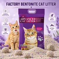 Litière pour chat en bentonite écologique, 99 % sans poussière, agglomération rapide, contrôle des odeurs, pour chats – Fournisseur d'usine