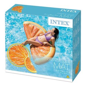 Colchoneta Flotante INTEX 58763 con Diseño de Frutas de Verano, Naranja, para <span class=keywords><strong>Piscina</strong></span>, 178 x 85 cm - Product Image 6