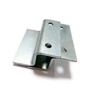 Perangkat keras OEM kustom galvanisasi baja cetakan braket pelat logam penyangga bengkok braket