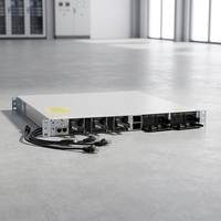 Switch Gigabit PoE Terkelola 48 Port C9300X 48TX, Dapat Ditumpuk, LACP QoS untuk Jaringan Akses Kampus Perusahaan