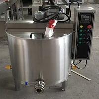 Réservoirs de stockage de chocolat en acier inoxydable à bas prix Machine de fusion de chocolat électrique Réservoir de conservation de chocolat