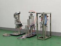 Máquina de Llenado de Pintura en Aerosol Semiautomática, Máquina de Recarga de Gas Propano Butano, Equipo para Producción de GLP