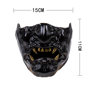 Maschera in Lattice per Cosplay <span class=keywords><strong>Ghost</strong></span> <span class=keywords><strong>of</strong></span> Tsushima, Accessorio per Costume di Halloween, Maschera Spaventosa per Feste a Tema - Product Image 2