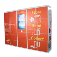 Casier de colis/livraison intelligent/intelligent pour le commerce électronique/l'achat en ligne