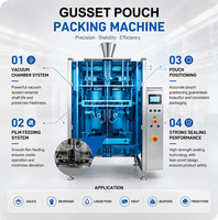 Machine de pesage, de remplissage et d'emballage automatique à grande vitesse pour poudre de café 500G 1KG, machine de remplissage et d'emballage de sachets de poudre de café instantané