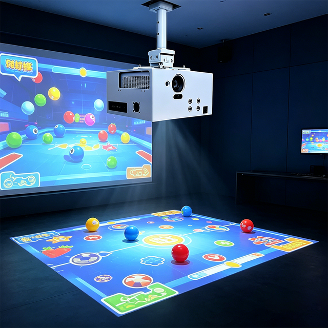 Kids Games Interactive Projection Game All-in-One Machine Floor Wall Projector