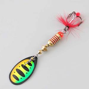 Leurre de pêche Spinner Bait en métal, leurre spinner en ligne, leurre pour la pêche au black-bass et à la <span class=keywords><strong>truite</strong></span>, leurre cuillère - Product Image 3