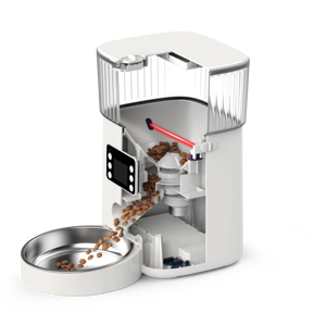 Alimentador electrónico automático para perros, cuencos con pantalla LCD, sin comida, 6 comidas por día - Product Image 4