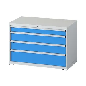 Professional Large Working Tool Cabinet With Drawers And Side Door Steel Tool Box