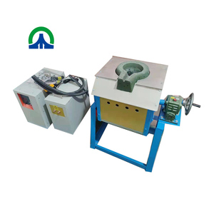 Four de fonte des métaux d'induction de chute métallique de fer de 30kg 25kg - Product Image 4