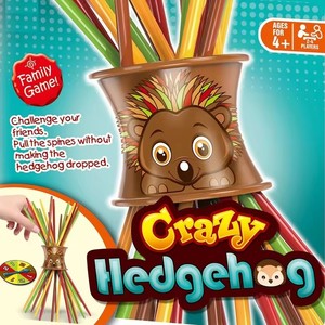 Jouets éducatifs, <span class=keywords><strong>jeu</strong></span> <span class=keywords><strong>de</strong></span> planche d'équilibre en bâtonnets colorés, <span class=keywords><strong>jeu</strong></span> créatif multijoueur, hérisson à tirer, <span class=keywords><strong>jeu</strong></span> <span class=keywords><strong>de</strong></span> société - Product Image 4
