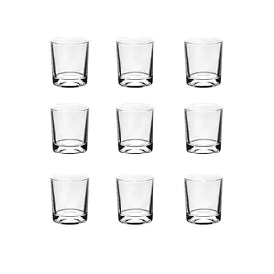 Professional Manufacturer Glass Party Cup Colourless Glass Cup drinking travel unique glass cups