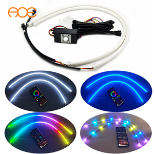 60cmx2 ứng dụng điều khiển RGB đuổi theo màu sắc với tín hiệu lần lượt linh hoạt RGB DRL dải - Product Image 2